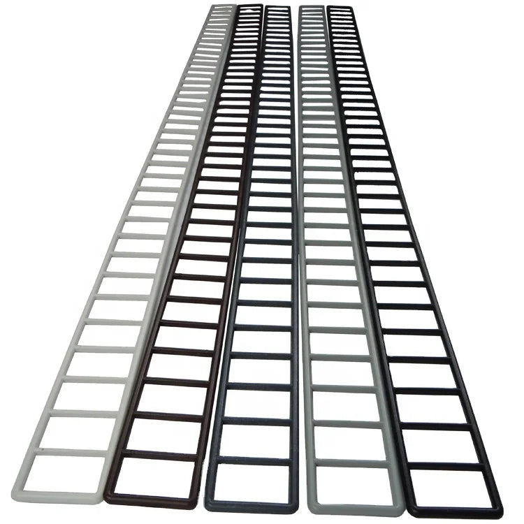 ENSURE Eco-friendly Food Grade Soft and Strong Plastic Stopper Supermarket Shelf Fence with 5L Capacity and Easy Installation