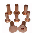 Precision Oem Flat Head Hollow Copper Rivets for Pcb