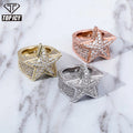2020 New Arrival Ring  brass zircons Women Cute Star Rings Jewelry Adjustable Ring for Women Hot Selling