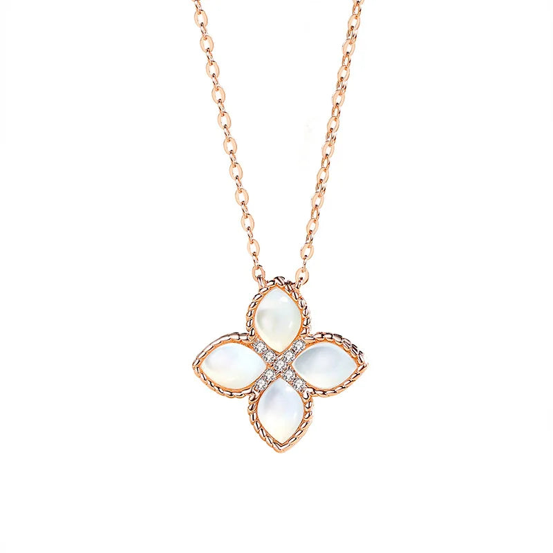 Acme High Quality Necklace 925 Sterling Silver  Necklace New Arrival  Star Pendant Necklace for Girls Chain Jewelry