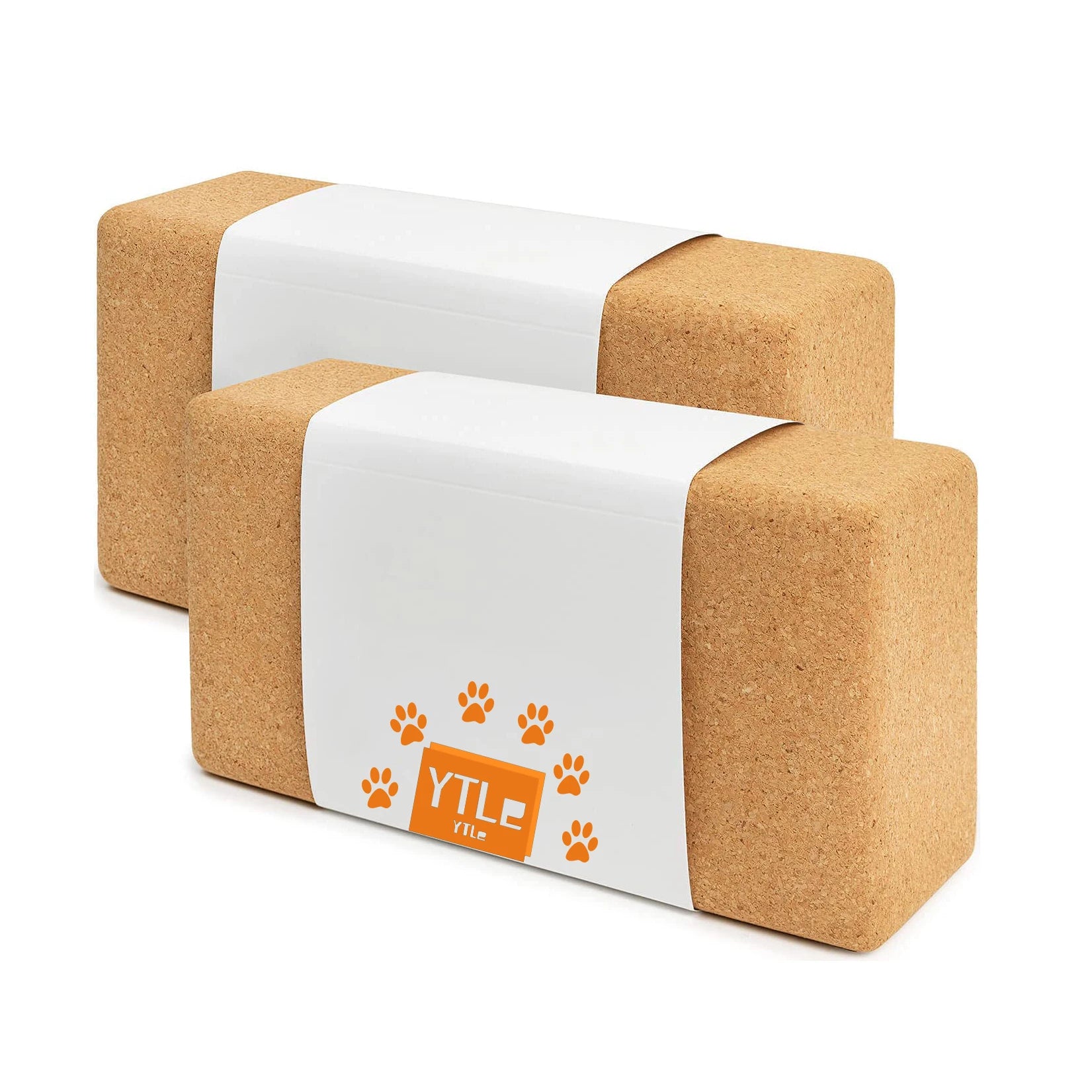 Cork Wood Customized New 100 Natural Fitness Indoor Home Yoga Blocks Set for Exercise