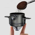 FREE SAMPLE Portable Reusable Paperless Mini Coffee Filter Stainless Steel Pour Over Tea Coffee Dripper