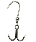 For Refrigerated Storage 10 mm Thickness Stainless Steel Double Meat Hook and Slaughter Wardrobe Storage Hook or Meat Hook