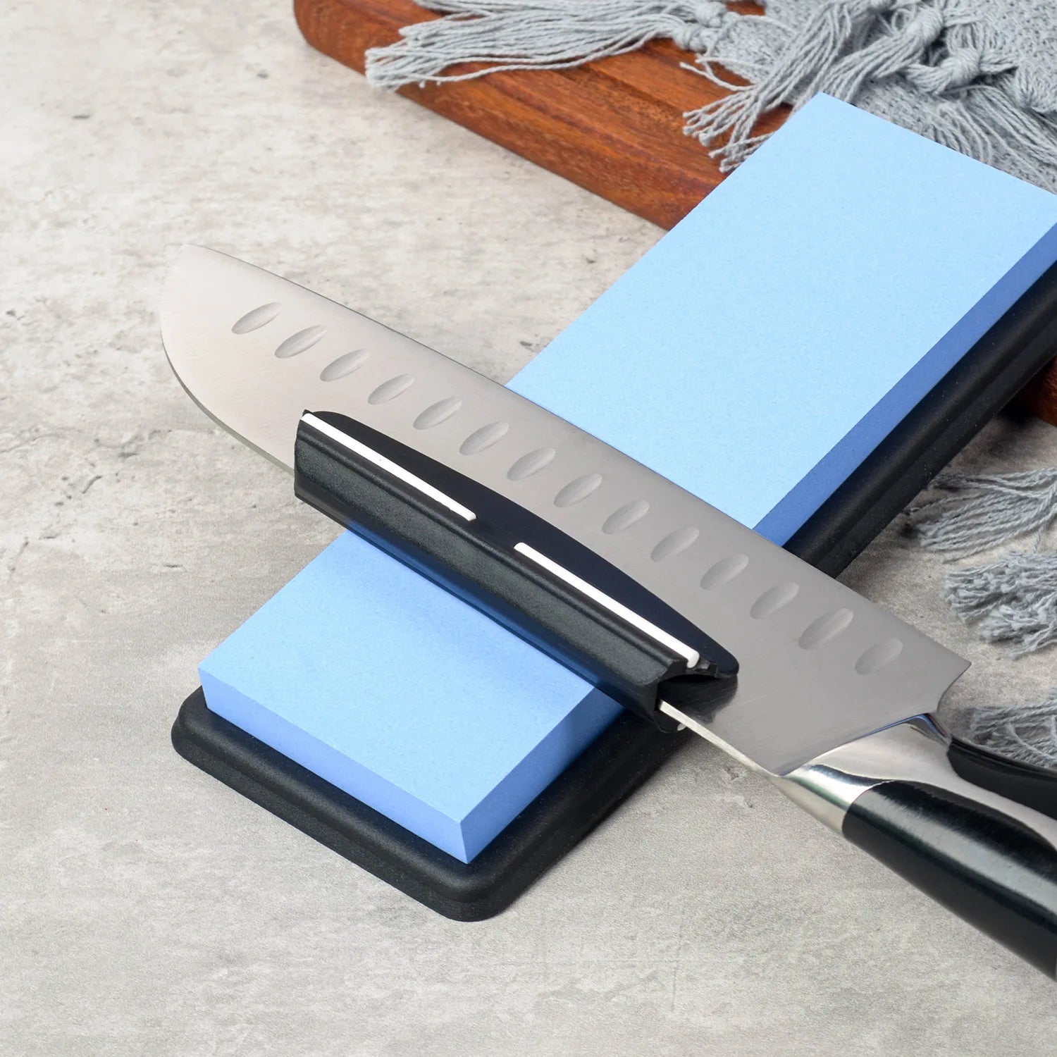 Wholesale Small Angle Sharpening Aid Customizable New Fixed-Angle Diamond Rod Knife Sharpener Beginner's Guide with Steel Clamp