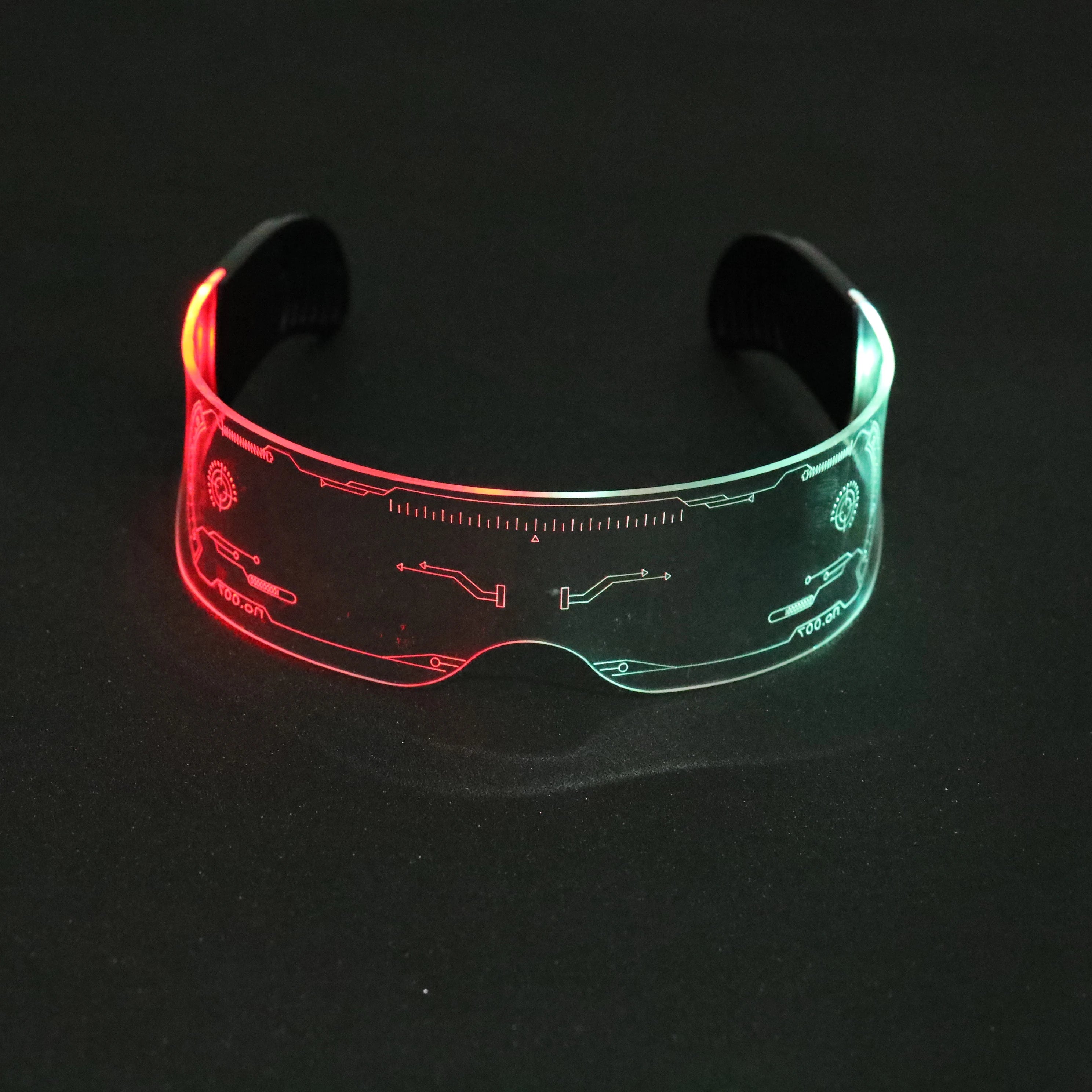 Hot Selling Fashion Glow Sunglasses Promotion Sunglasses Custom Logo