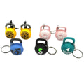 Wsnbwye Custom Logo Keychain Custom PVC Rubber 3D llaveros gift Anime Sublimation fan DIY Mini F45 Kettlebell Fashion Keychain