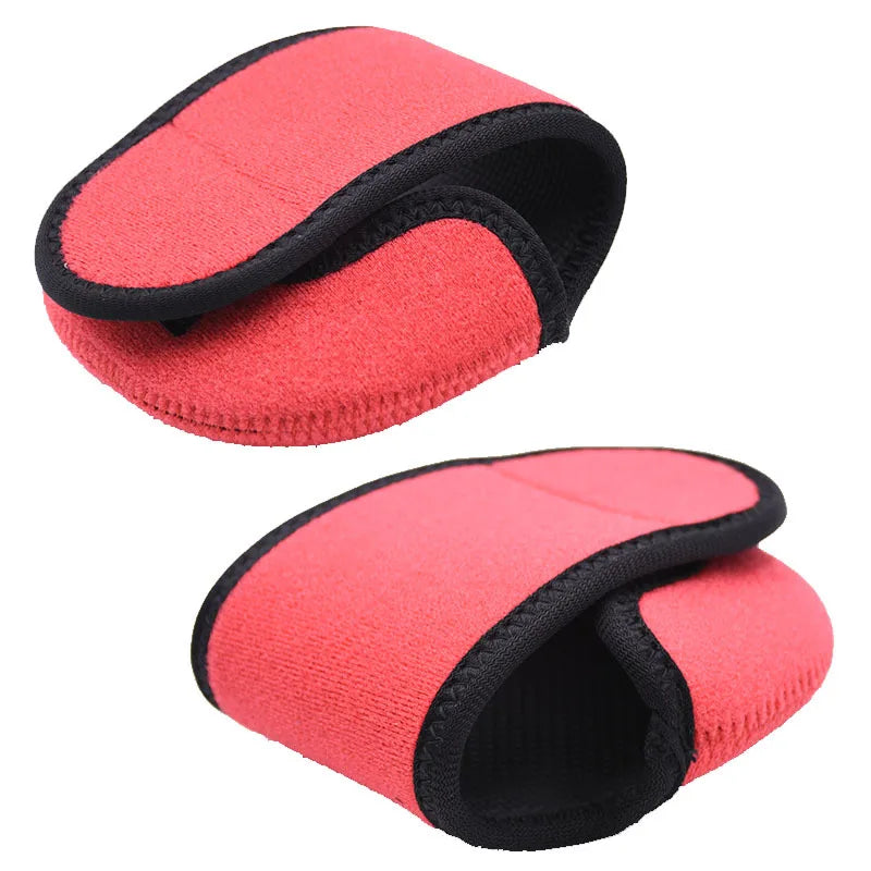 Custom Logo Neoprene Fishing Reel Bags Waterdrop Wheel Protective Sleeve Thickened Storage Bag Tackle Accessories Reel Case