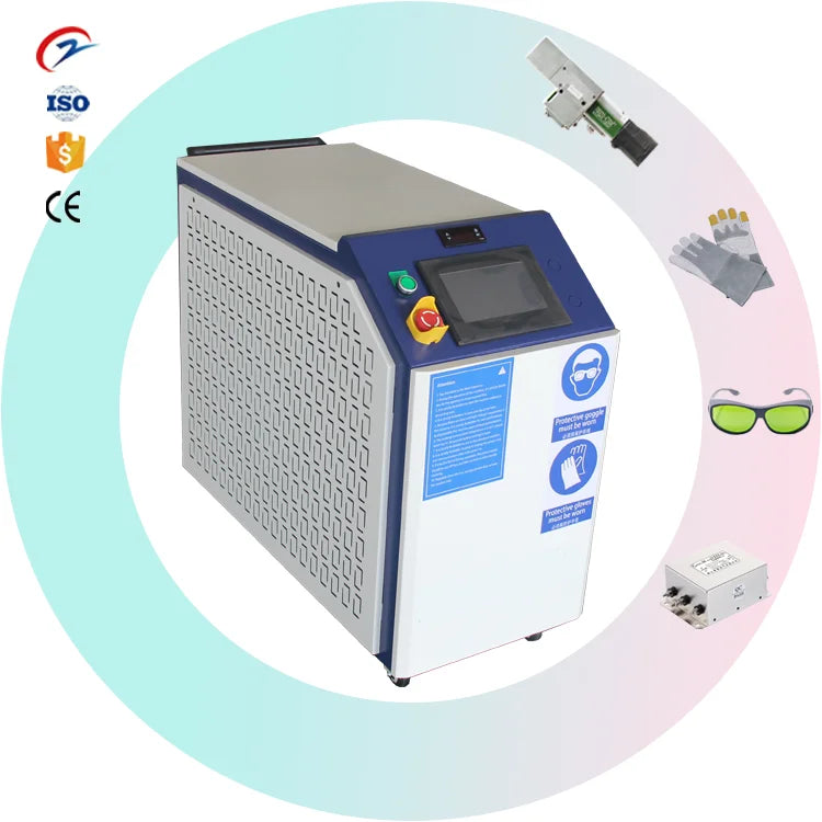 Laser Welding Machine Price Handheld Fiber 3 in 1 Handheld Laser Welder for Metal 3000W