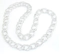 New European Style Fashion Silver Plated Long Link Chain Women Necklace
