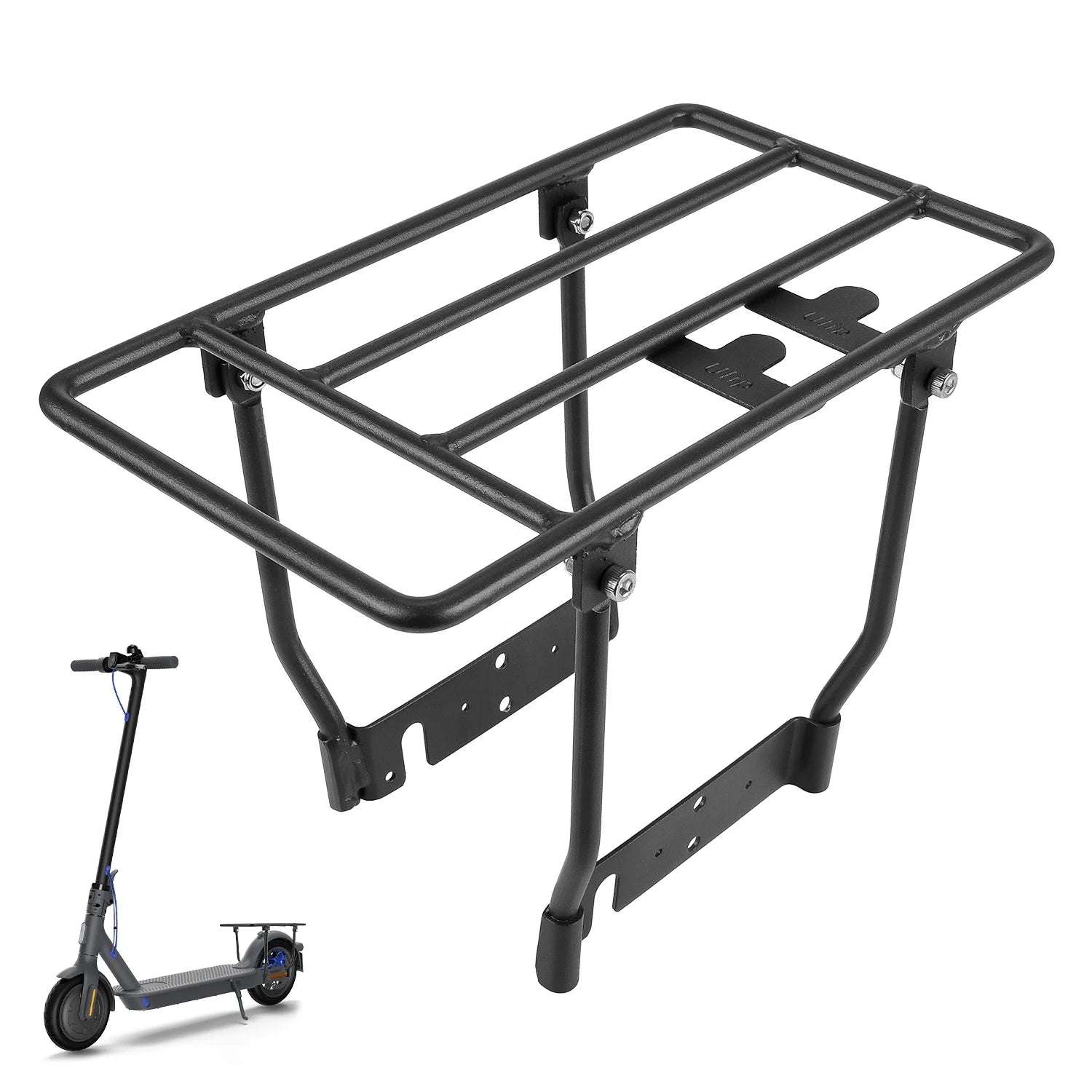 Ulip Folded Rear Storage Shelf for Xiaomi M365 1S Pro Pro2 MI3 Electric Scooter Accessories Thicken Steel Rack Part Replacement