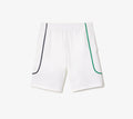 New Arrival Men's 100% Polyester Lightweight Elastic Waist Interior Drawcord Stretch Tennis Shorts