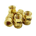 Budget Friendly High Volume Tooling with 3-Axis CNC Machining M2-M8 Brass Thread Inserts for Heat Tolerant Applications