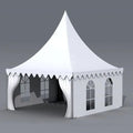 Wholesale 10x10 Aluminum Frame Pavilion Tent UV Resistant Custom Printed Pop-up Waterproof Canopy for Events Durable Canopy Sale