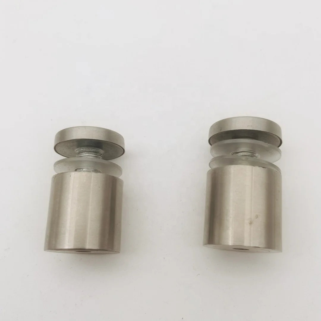Professional Manufacture Stainless Steel Hollow Sign Standoff Office Plate Standoff Dia. 25*H25mm with Two Washer