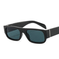 New Small Rectangle Sunglasses for Women Men Retro Sun Glasses Vintage Fashion Narrow Square Frame Shades UV400 Sunglasses