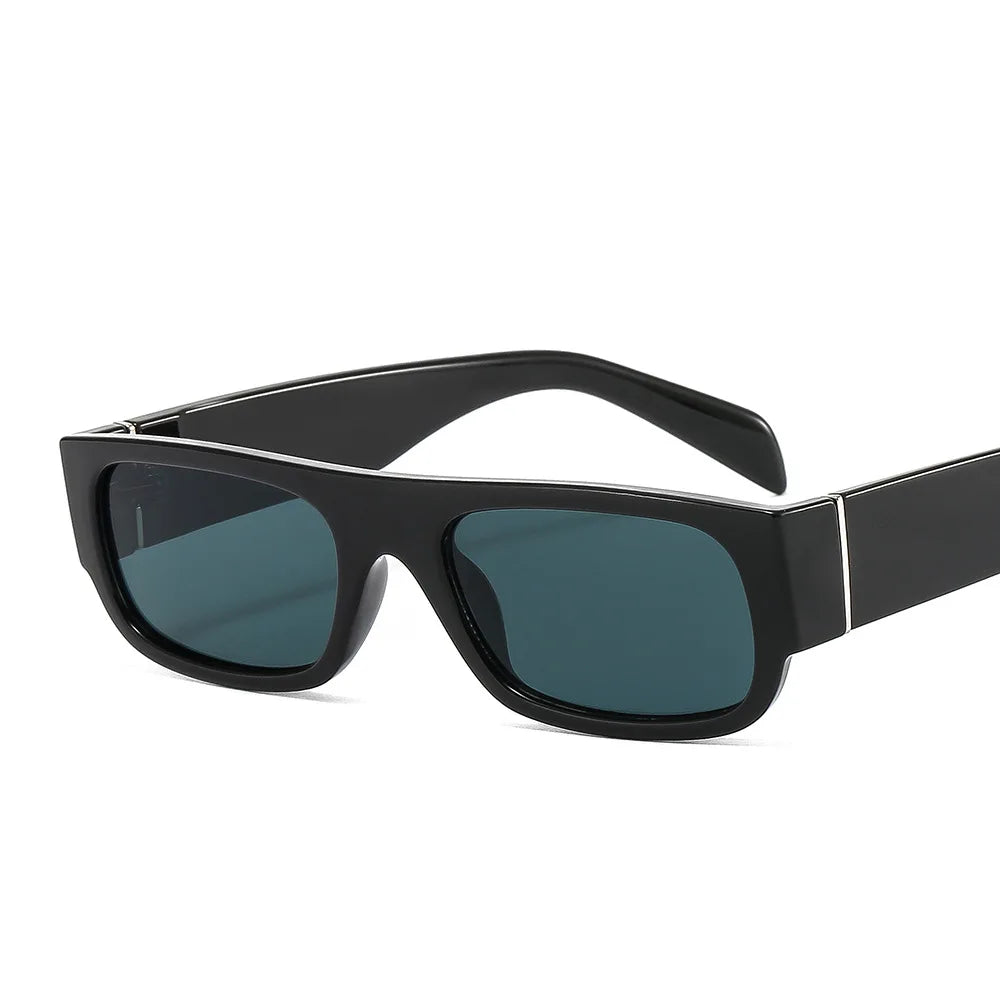 New Small Rectangle Sunglasses for Women Men Retro Sun Glasses Vintage Fashion Narrow Square Frame Shades UV400 Sunglasses