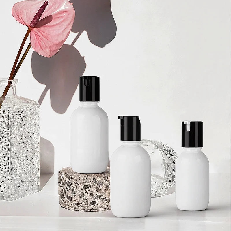 Custom Logo 30ml 60ml 100ml 120ml PETG Skincare Pump Bottle for Facial Cream Toner Personal Care Packaging