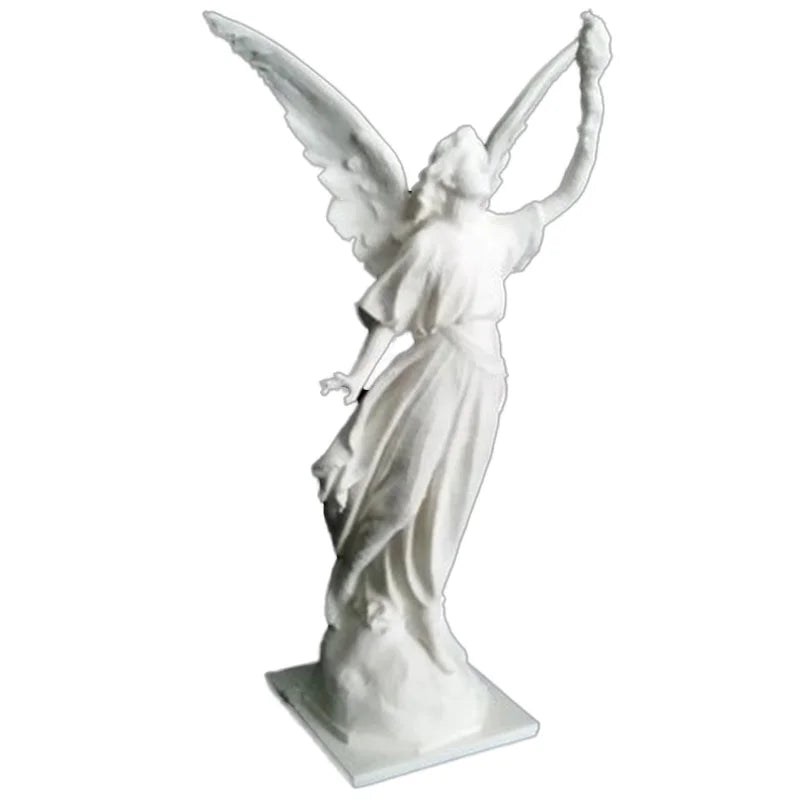 OEM 3D Printed Angel Statue Customizable Metal and Stainless Steel Sculpture with CNC Machining Proofing Plastic Prototype