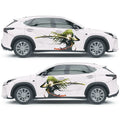 Fast Delivery Custom UV Printed Vinyl CAR STICKER UV Resistant Matte Lamination Personalized Home Decoration