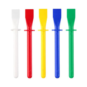 Glue Spreaders Colored Polypropylene Glue Smear Sticks Applicator Painting Scrapers for Handmade DIY Art Leather Craft Tool