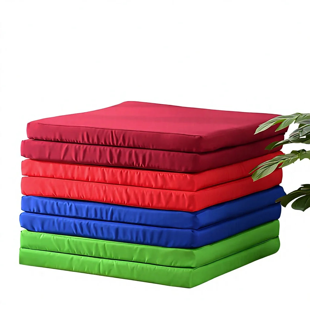 Hot Selling Comfortable Square Folding Chair Pad Seat Cushion Thicken for Living Room Office Outdoor Kitchen Patio