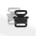 20MMZinc Alloy Paracord Bracelet Buckle Metal Side Quick Release Tactical Belt Buckle for Necklace