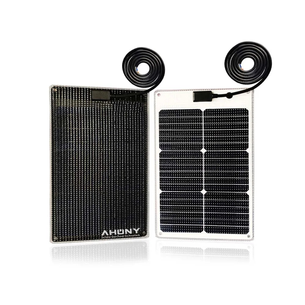 20w Walkable Anti Slippery Rough Rigid Solar Panel Solution for Leisure Market Like Camper Trailer Marine Boat Owners