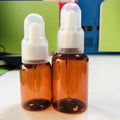 Wholesale 25ml 35ml 40ml 50ml Amber Brown Transparent PET Plastic Dropper Bottle Container for Cosmetic Oil Packaging