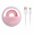 Factory Price Led Selfie Ring Light with Clip Mobile Phone Lamp Selfie Telephone Lens Photography Photo Selfie Lamp MegaBDM