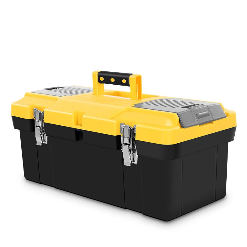 Cheap Double Layer Large Space Heavy Duty Tool Stackable Plastic Drawer Storage Tool Box for Screw