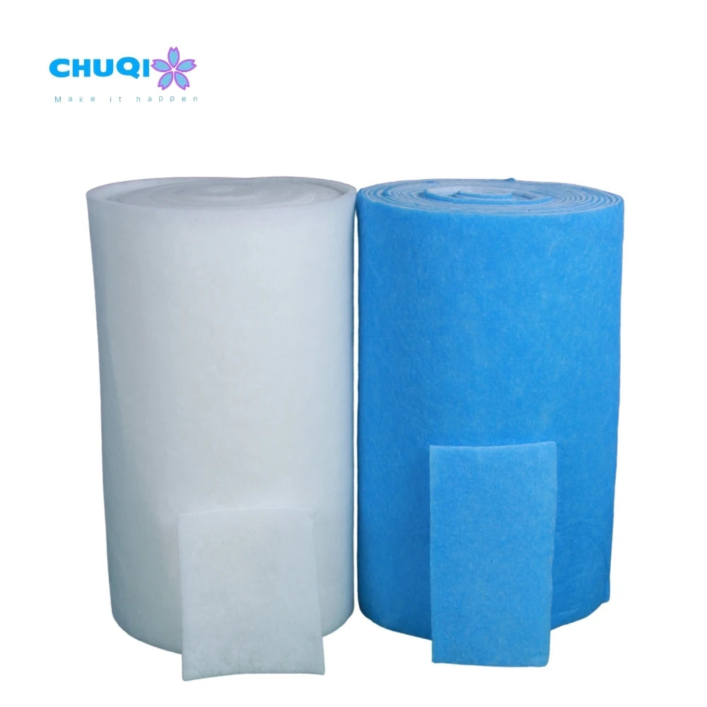 Washable G2 G3 G4 Blue and White Cotton Non-woven Fabrics Paint Spray Booth Dust-proof Pre Fiberglass Air Filter