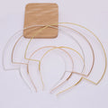 23cm*25cm Big Double Layers Metal Hair Headbands Goddess Aura Hairbands Tiara Crown Hair Hoops for DIY Bridal Hair Accessories