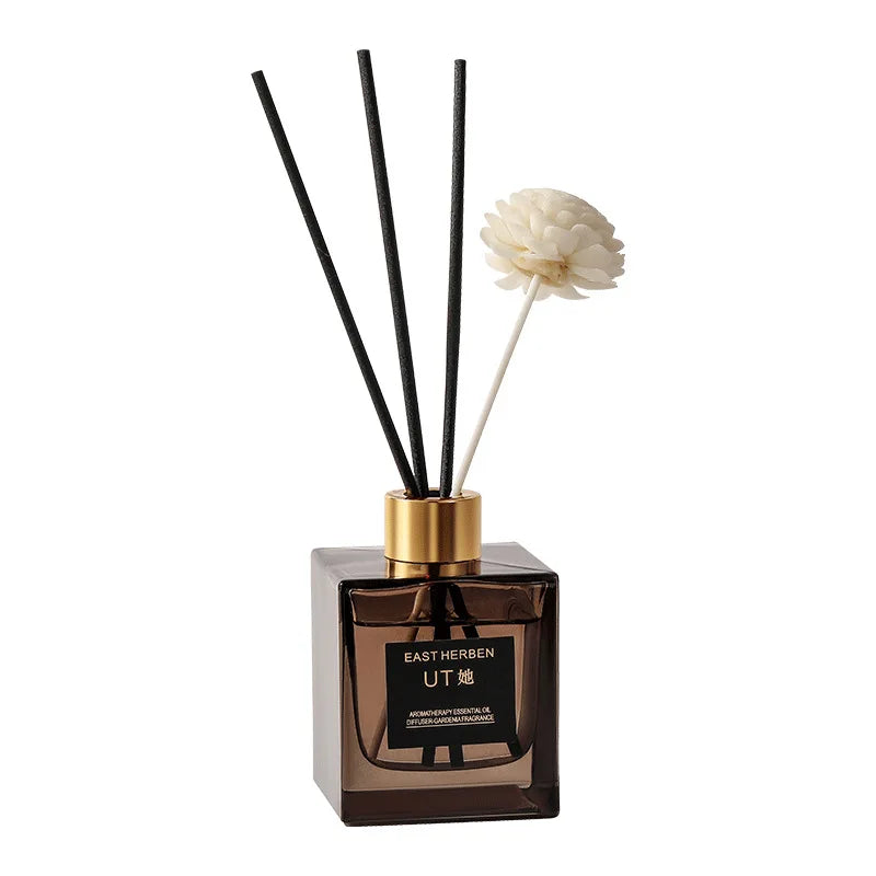 200ml Utter Her Aromatherapy Glass Incense Fireless for Hotel & Home Long-Lasting Indoor Fragrance Rattan Wholesale for Gifts