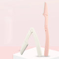 2pcs Foldable Lady Eyebrow Shaper Remover Tool Eyebrow Trimmer Facial Hair Dermaplaning Eye Brow Face  Eyebrow razor