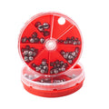 Customized Quantity Split Shot Fishing Weights Sinkers Kit Removable Fishing Sinker Round Lead Fishing Weight
