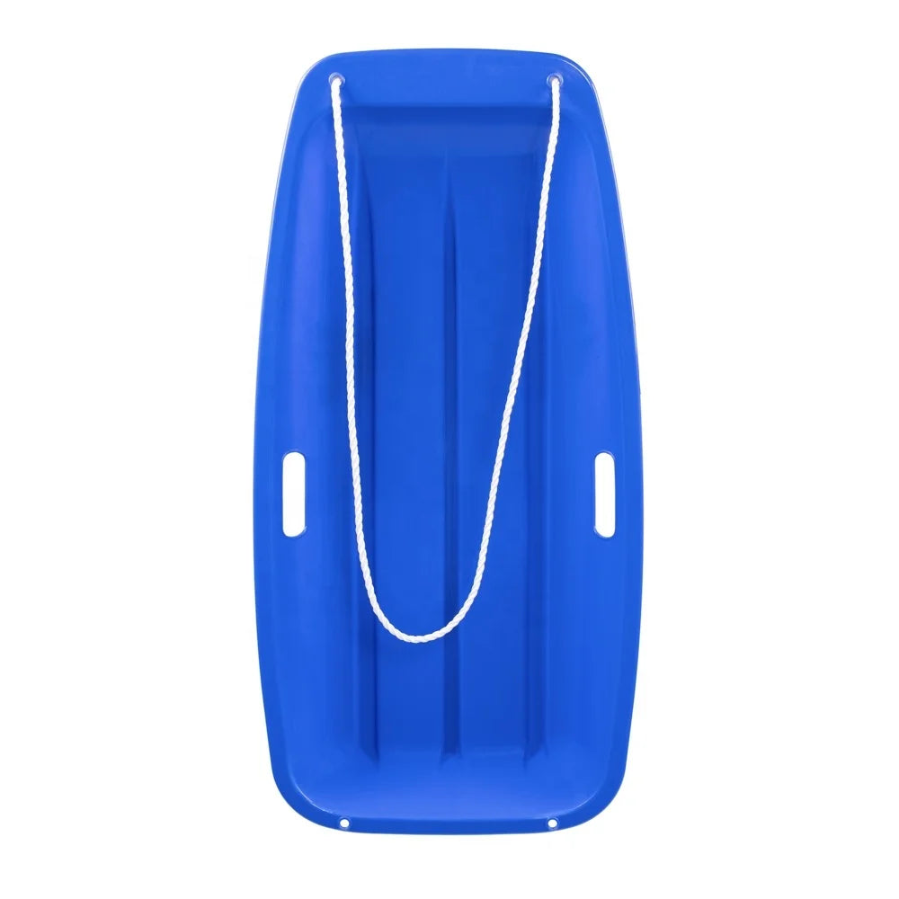 Flexible Toboggan Snow Sled for Adults and Kids Christmas Grass Board Snow Sleigh Plastic Snow Tube
