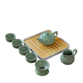Portable Ge Kiln Travel Tea Set Handmade Modern Ceramic Design Customizable Logo Tea Set Coffee Sets