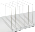Clear Multi-Functional Plastic Acrylic Shelf Divider Dividers for Wood Closets Shelf and Organizer