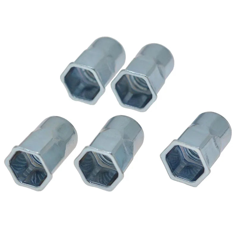 M4 M5 M6 M8 M10 M12 Steel Zinc Plated Reduced Head Half Hex Body Blind Rivet Nuts Rivnuts