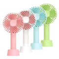 Custom Logo Mini USB Rechargeable Portable Electric Handheld Fan Ventilador Portatil Mini Fan for Sports & Entertainment