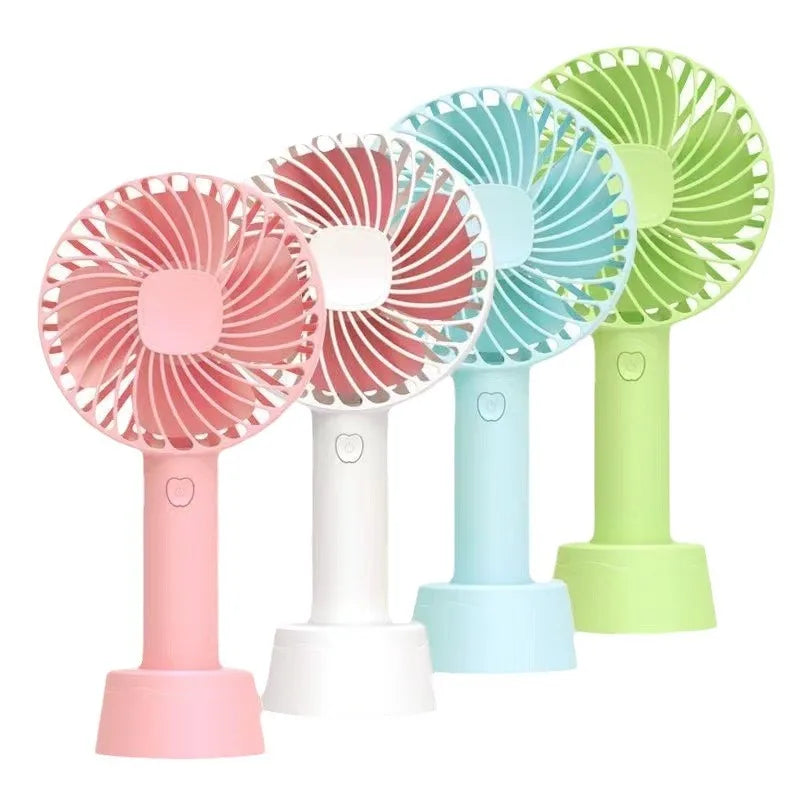 Custom Logo Mini USB Rechargeable Portable Electric Handheld Fan Ventilador Portatil Mini Fan for Sports & Entertainment