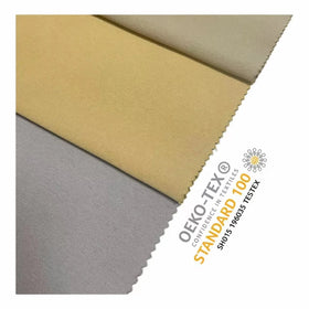 Soft Plain Thermal Insulated Dimout Curtain Fabric Two Side Same Looking 100% Polyester Fabric