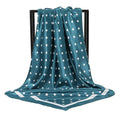 FJ137 New Fashion Female Spot Smooth Malaysia Arab Satin Square Hijab