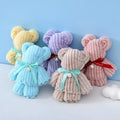 Popular Bear Fleece Bath Gift Set Quick-Dry Compressed Towel for Babies and Guests for Children