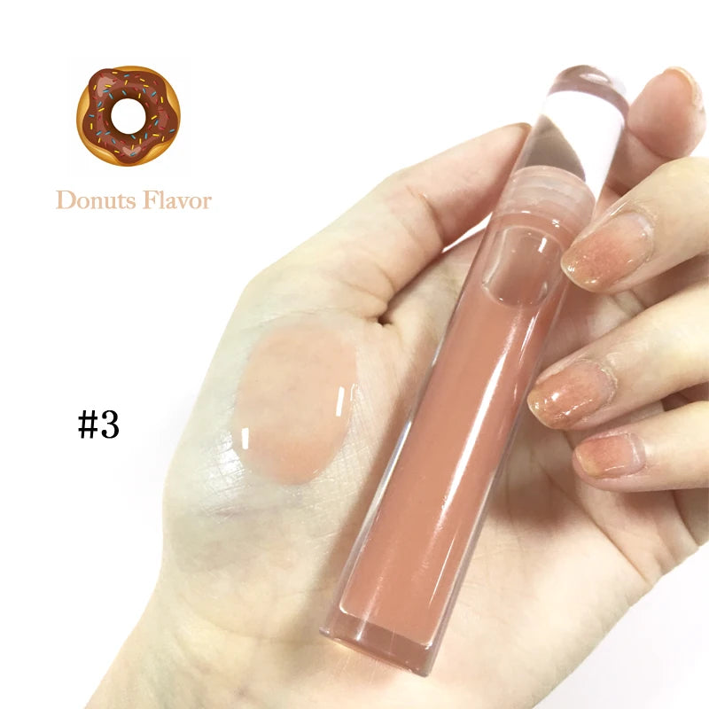Custom Natural Lip Gloss Organic Natural Moisturizing Private Label Lip Plumper Gloss Transparent Lip Oil