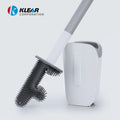 Dead Corner Clean Toilet Bowl Brush with Silicone Bristles