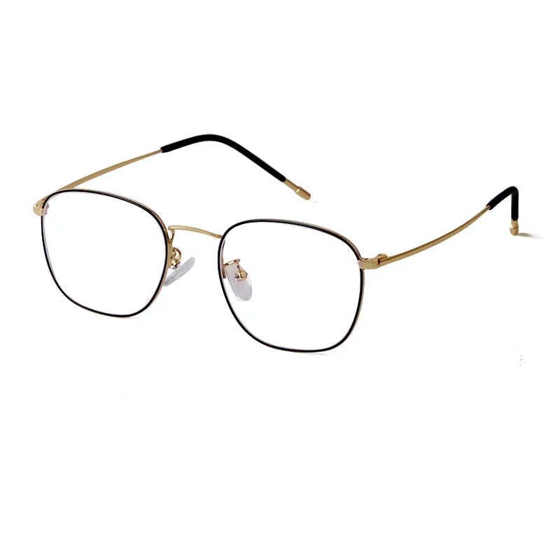 Women Men Wholesale Fashion Optical Glasses Anti Blue Light Blocking Gaming Computer Metal Eyeglasses Frames