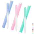 Custom Crystal Glass Nail File Double Sided Nail Care Tool Manicure Fingernail Files with Cases