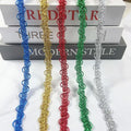 Hot Sale 1.6cm Embroidery Webbing Mirror Sewing Lace Trim With Eyelet Lace Trim