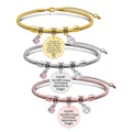 Ywganggu Stainless Steel Teacher Bijou Jewelry Silver Custom Gold Crystal Italian Charms Tennis Women Men Round Bracelet